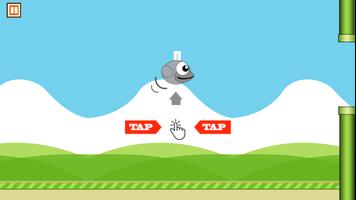 Flappy Flying Chicken captura de pantalla 1