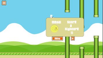 Flappy Flying Chicken captura de pantalla 2