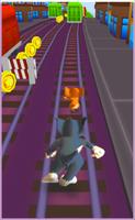 Subway Tom Run Jerry Adventure Affiche