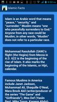 3 Schermata Islamic Quotes & Facts