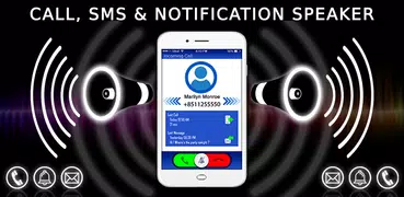 Call SMS Notification Speaker