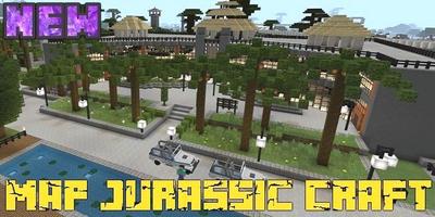 Map Jurassic Craft for PE Cartaz