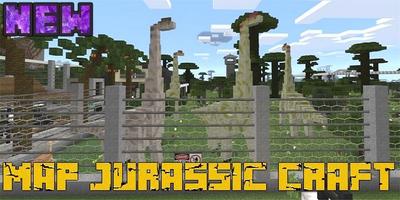 Map Jurassic Craft for PE imagem de tela 1