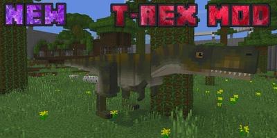 Mod T-Rex for Minecraft PE poster