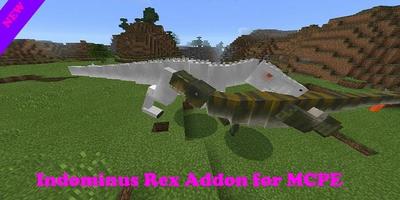 Indominus Rex Addon for MCPE Poster