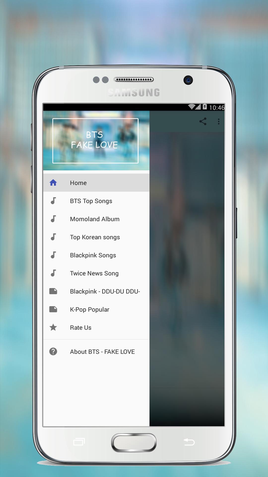 BTS - FAKE LOVE Mp3 APK for Android Download