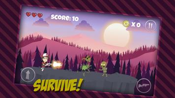 Gun Zombie Jump screenshot 1