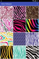 Zebra Wallpaper Affiche