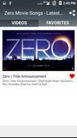 Zero Movie Songs - Latest Bollywood Songs 截图 1