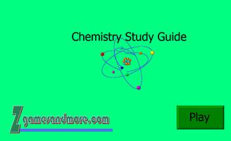 Chemistry Study Guide Affiche