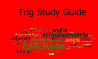 Trig Study Guide poster