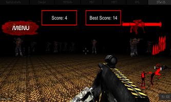 Zombie Kill Shooter 3D capture d'écran 2