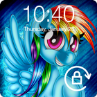 My Little Pony Rainbow Lock Security Password icône