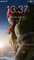 Ninja Turtles Wallpapers Lock Security Password poster