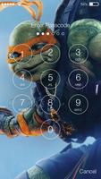 Ninja Turtles Wallpapers Lock Security Password اسکرین شاٹ 1