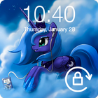 ikon Pony Unicorn Wallpapers PIN Lock Security Password