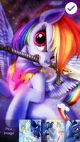 Pony Unicorn Wallpapers PIN Lock Security Password screenshot 2