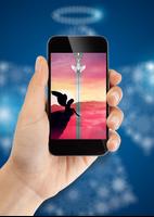 Angel Zipper Lock Screen اسکرین شاٹ 1