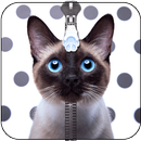 Cat Zipper Lock Screen-APK