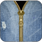 Jeans Zipper Lock Screen ikon