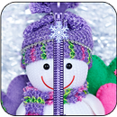 Snowman Zipper Lock Screen APK