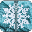 ”Winter Zipper Lock Screen