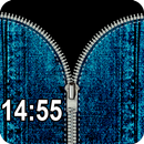 zipper lock screen with clock APK