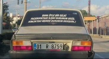 Araba Arkası Sözler poster