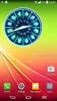 Zodiac Sign Clock Widget poster