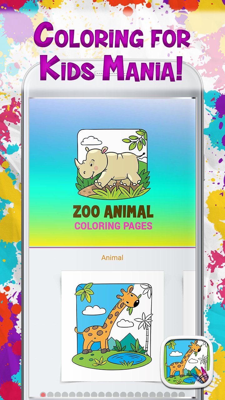 Zoo Animal Coloring Pages APK for Android Download