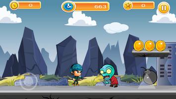 برنامه‌نما Zombie run catchers darckness free عکس از صفحه