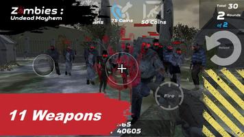 Zombies: Undead Mayhem Free screenshot 1