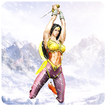 Wonder Warrior Flying Woman Superhero Battle