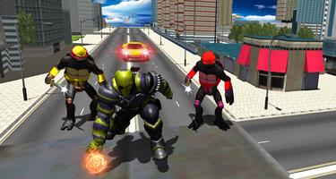 Flying Stroke Hero: Crime City Warrior ảnh chụp màn hình 2