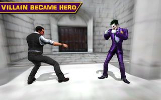 Joker Super Hero Gangster Real City Crime Affiche