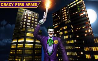 Joker Super Hero Gangster Real City Crime capture d'écran 1