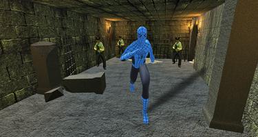 Spider Superhero: Underground Jail Break ảnh chụp màn hình 1