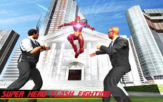 Super Flash Hero Mutant Warriors City Battle Affiche