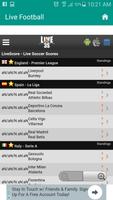 Live Football Scores - M5 imagem de tela 1