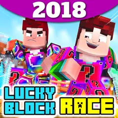 Lucky Block Race Map for Minecraft PE Ideas APK download
