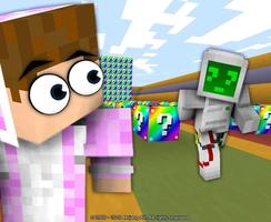 Lucky Block Race Minecraft Map Ideas screenshot 1