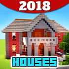 2018 Minecraft House Building Ideas Mod ícone