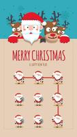 Christmas Theme - Applock постер