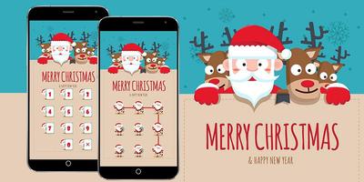 Christmas Theme - Applock স্ক্রিনশট 3