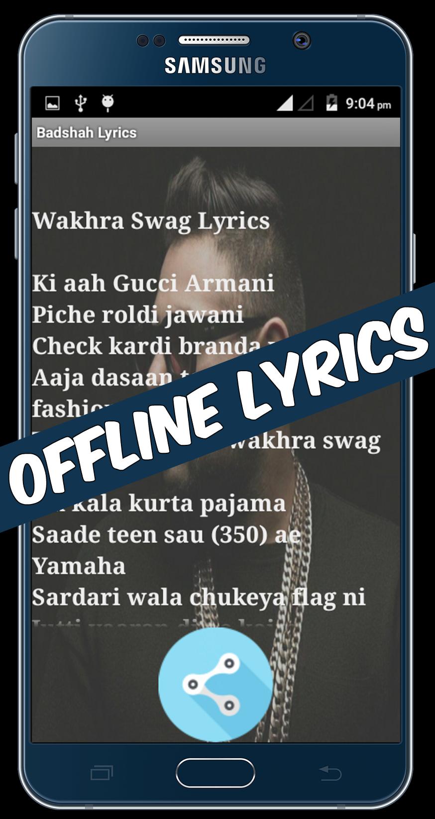 Badshah Lyrics for Android - APK Download