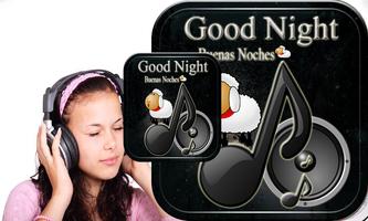 Good night in English Plakat
