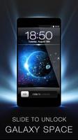 Slide to Unlock - Galaxy Theme poster