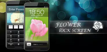 Slide to Unlock - Flower Theme