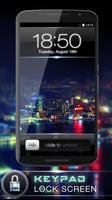 Keypad Lock Screen اسکرین شاٹ 1