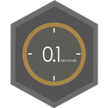 0.1 seconds